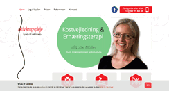 Desktop Screenshot of aktivkropspleje.com